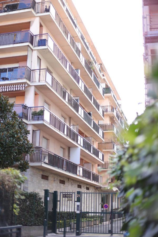 Studio With Terrace And Sea View, 10 Min To The Beach Nizza Kültér fotó